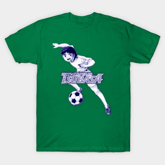 Captain Tsubasa Popart T-Shirt by masnono